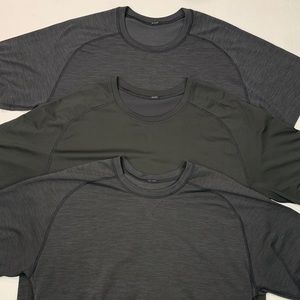 Lululemon Men’s Active Shirts Lot of 3 SZ XL